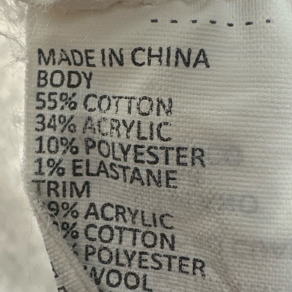 PrAna Angelic Duster Cardigan Sweater in Grey / White Size XL - Picture 6 of 8